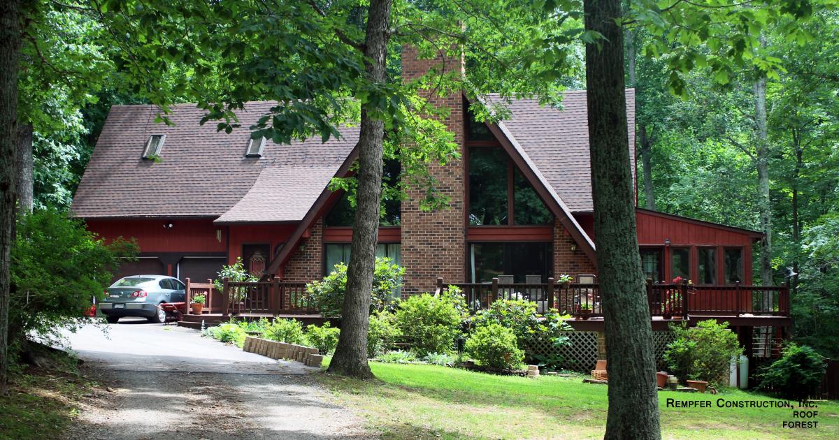 A home with new roofing and brick siding